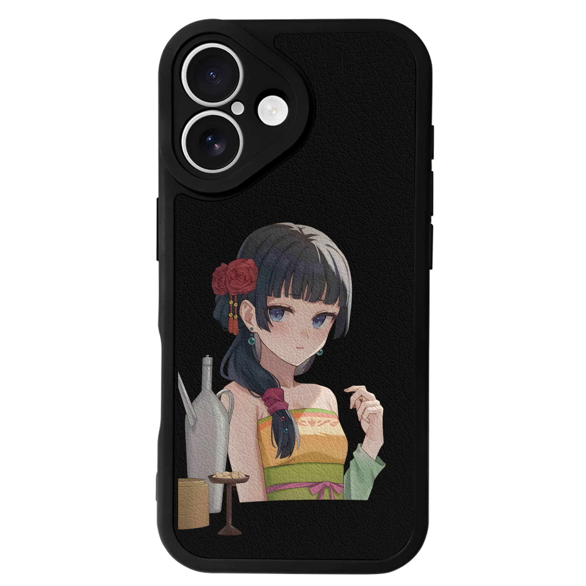薬屋のひとりごと The Apothecary Diaries 【iPhone 16シリーズ対応】シリコンスマホケース（レザー調） 材質：シリコン